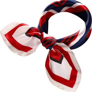 RIIQIICHY Women Head Hair Scarf Like Satin Silk Scarf Sleeping Hair Wrapping Nig